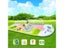 Fun Lawn Slides Water Slip Boogie Boards Sprinklers Inflatable Backyard Mat For Carousel 3
