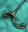 Antique brass & steel walking stick Carousel 5