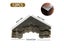 12PCS Antique Jewelry Box Corner Foot Wooden Case Corner Protector Bronze Tone Carousel 4
