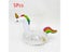 Mini Floating Random Transparent Donut Cup Holder For Pool Beach Party Carousel 4