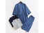New Men Traditional Japanese Pajamas Set Viscose Fiber Robe Shorts Cotton Carousel 3