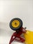 2 x Vintage Britains tractors. Not complete Carousel 7