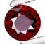 0.61CT SPLENDID ROUND CUT 100% NATURAL PURPLE RED RUBY Carousel 1