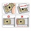 GN SIM Card Large Capacity Universal Adapter Chip Automatic Pop Up Menu ICCID Carousel 6
