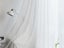 1 Pair Rod Pocket Voile Sheer Curtain Window Drape Privacy Draperies White Carousel 6