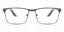 Full Rim Rectangle Matte Gunmetal SmartBuy Collection Menning 881B 57 Fashion Carousel 1