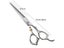 7.0inch Professional Hairdressing Scissors For Hair Cuts Barber Tool Carousel 7
