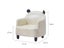 Kids' Leather Sofa Single Child Reading Mini Chair Cartoon Furniture Christmas Carousel 3
