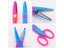 Mr.paper 6 Styles Minimalistic Lace Scissors Wavy Pattern Small Round Head Carousel 6