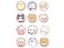 120Pcs Waterproof Round Band Aid Cartoon Patterned Mini Plaster For Children Carousel 6