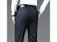 Men's Solid High Waist Straight Office Formal Trousers Plus Size Suit Pants Carousel 6
