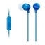 MDREX15APLI - Sony MDREX15APLI In Ear Headphone w/Smart Phone Control Blue Carousel 1