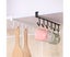 2pcs Cup Holder Under Cabinet for Kitchen Mug Hanger Utensil Hook Set Carousel 2