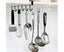 2pcs Cup Holder Under Cabinet for Kitchen Mug Hanger Utensil Hook Set Carousel 4