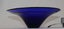 +++ HAND BLOWN BLUE ART GLASS BOWL +++ Carousel 6