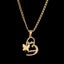 Personalized Gold Heart Name Necklace with Butterfly. Meaningful Gift for Her Carousel 3