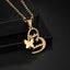 Personalized Gold Heart Name Necklace with Butterfly. Meaningful Gift for Her Carousel 4