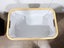 Set of 4 Fabric Laundry Baskets with Bamboo Trim Carousel 2