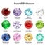 Personalized Flower Key Necklace with Birthstone. Carousel 5