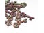 20Pcs Mix Retro Key Wood DIY Crafts Home Decoration 16x40mm Carousel 5