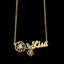 Personalized Birth Flower Name Necklace. Custom Jewelry. Birthday Gift Carousel 4