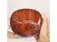 Premium Round Wool Storage Knitted Crocheted Wool Holder Wooden Yarn Bowl Yarn Carousel 3