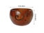 Premium Round Wool Storage Knitted Crocheted Wool Holder Wooden Yarn Bowl Yarn Carousel 8