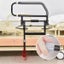 Safety Bed Rail For Elderly Adults Folding Bed Assist Rail with Handle Ajustable Carousel 13