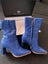 NEW Mi Piaci Sapphire Blue Ankle Boots Carousel 1