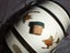 Vintage Decorative Ceramic Mini Keg / Barrel On Stand Carousel 8