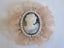 Lovely Vintage Style Cameo Brooch Carousel 1