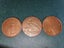 3 Coins One ounce each of Copper. Carousel 1