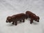 Old Lead Britain's Large Brown Bears - Zoo Series - Made in England Carousel 2
