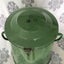 Large Green Vintage Enamel Container Carousel 3