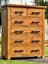 $1 RESERVE! ABSOLUTELY STUNNING ‘INDUSTRIAL’ SOLID WOOD TALLBOY DRAWERS! Carousel 2
