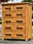$1 RESERVE! ABSOLUTELY STUNNING ‘INDUSTRIAL’ SOLID WOOD TALLBOY DRAWERS! Carousel 1