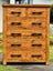 $1 RESERVE! ABSOLUTELY STUNNING ‘INDUSTRIAL’ SOLID WOOD TALLBOY DRAWERS! Carousel 7