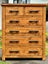 $1 RESERVE! ABSOLUTELY STUNNING ‘INDUSTRIAL’ SOLID WOOD TALLBOY DRAWERS! Carousel 12