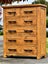 $1 RESERVE! ABSOLUTELY STUNNING ‘INDUSTRIAL’ SOLID WOOD TALLBOY DRAWERS! Carousel 14