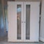 Double wooden internal doors with windows Carousel 1