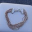 sterling silver multi chain bracelet Carousel 2