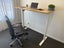 Modern White Oak (Veneer) Standing Desk Electric Carousel 3