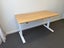 Modern White Oak (Veneer) Standing Desk Electric Carousel 5