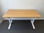 Modern White Oak (Veneer) Standing Desk Electric Carousel 6