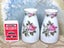 Beautiful Ceramic Salt And Pepper Shakers | Roses 8.5cm Tall $1 RESERVE WEEK! Carousel 5