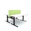 Acoustic Desk Screen Centre, 1200mm x 24mm x 400mm, Choice of Colours Carousel 1