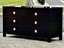 $1 RESERVE! ABSOLUTELY STUNNING SOLID WOOD DARK STAINED DUCHESS DRAWERS! Carousel 3