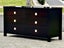 $1 RESERVE! ABSOLUTELY STUNNING SOLID WOOD DARK STAINED DUCHESS DRAWERS! Carousel 7
