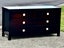 $1 RESERVE! ABSOLUTELY STUNNING SOLID WOOD DARK STAINED DUCHESS DRAWERS! Carousel 13