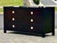 $1 RESERVE! ABSOLUTELY STUNNING SOLID WOOD DARK STAINED DUCHESS DRAWERS! Carousel 15